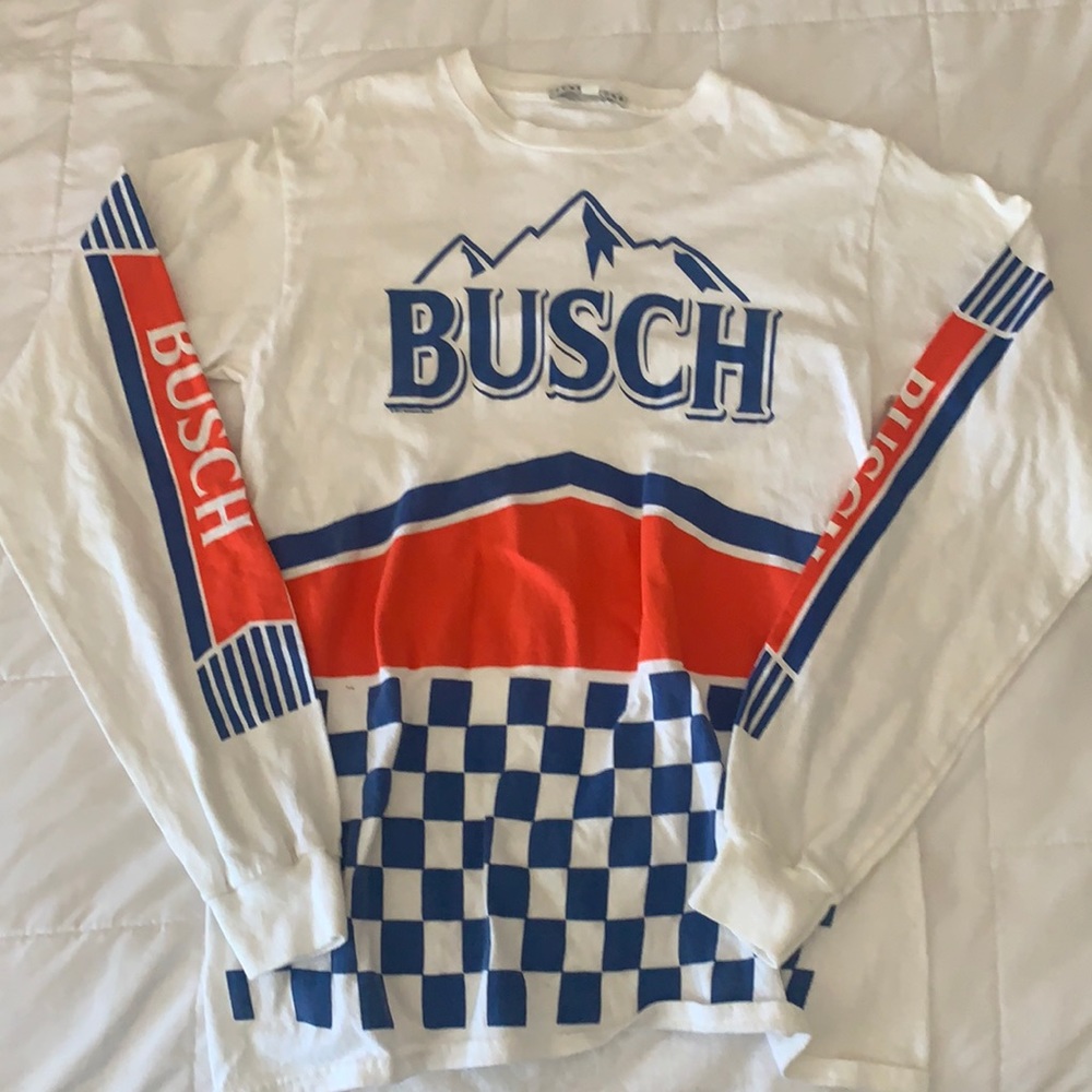 Busch beer long sleeve shirt from urban outfitters